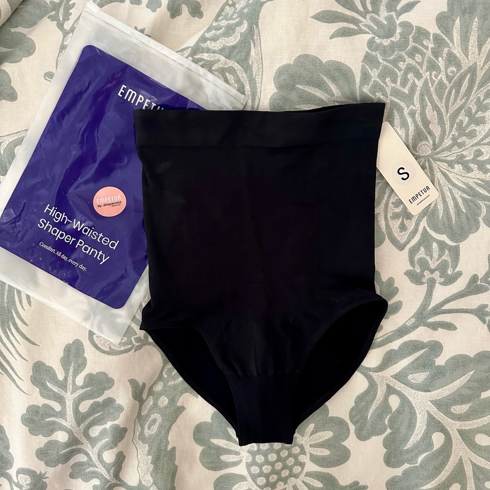 Shapermint Black High-Waisted Shaper Panty